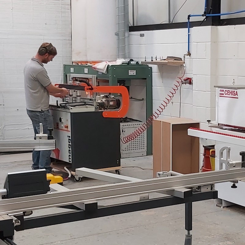 Maggi Joinery Table Saw in use